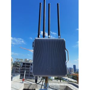 Outdoor Computer Connection Long Range UAV Drone Signal Jammer Blocker For Oil
