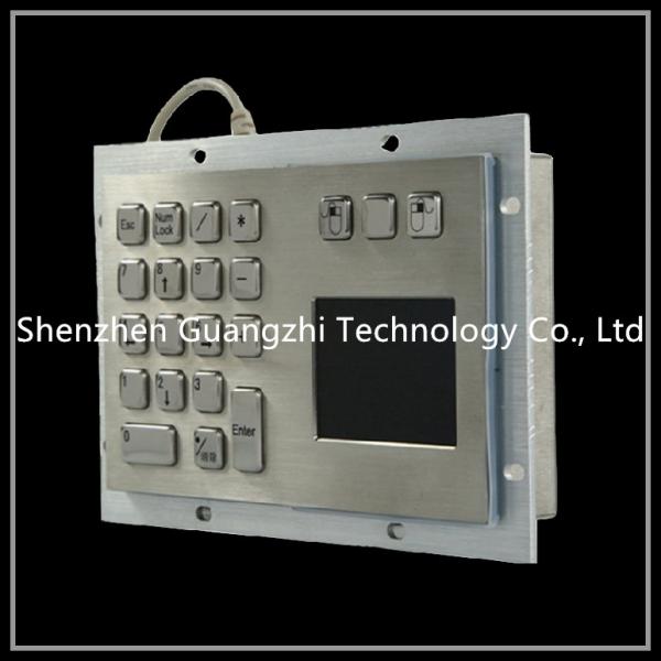 Quality Kiosk / Vending Machine Touch Screen Keyboard , Keyboard With Integrated Touchpad wholesale