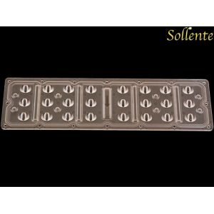 SMD3535 3x8 LED Lens Array Optical PC For 24W Street Light