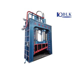 500t PLC Control Scrap Steel Metal Shearing Machine With Servo Motor