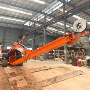 CE Approved Excavator Telescopic Dipper Arm 14m , Excavator long reach