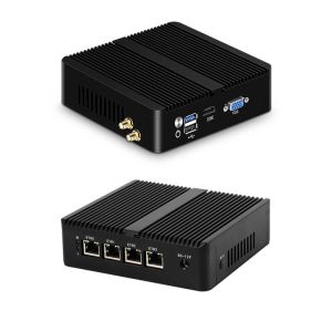China Fanless Firewall Mini PC Router With Celeron N2830 DDR3 8GB RAM Aluminum Chassis on sale China Fanless Firewall Mini PC Router With Celeron N2830 DDR3 8GB RAM Aluminum Chassis on sale