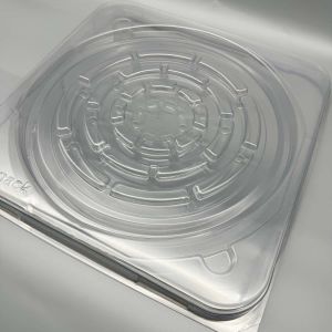 Customizable Thermal Stability And Stackable Clear Design In Silicon Wafer