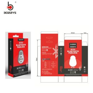 OEM Acceptable Led Light Display Keyless Smart Bluetooth Pad Lock