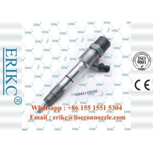 ERIKC 0445110332 diesel common injector rail 0 445 110 332 original gas fuel