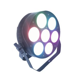 Alumlium DMX512 7PCS 30W 4 In 1 LED Par Can Lights