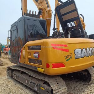 Used Sany SY135C Excavator with 0.6M³ Bucket Capacity and Original Hydraulic