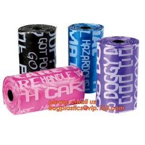 Cornstarch Biodegradable Pet Waste Bag / Dog Poop Bags EN13432 Certification