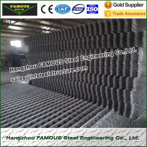 High Tensile Threaded Bars Ribbed Steel Welded Wire Mesh For Reinforcing