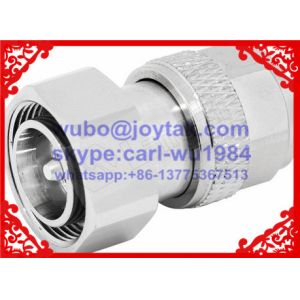 4.3-10 male to N male adaptor all brass factory made Tri-alloy plating PIM