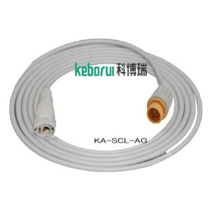 China Schiller 4pin IBP adapter cable to Smiths transducer on sale