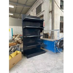 Supermarket gondola shelving single sided market shelf for display rack