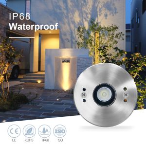 Deep Anti-glare Swimming Pool light 3W DC24V SS Material CE Certified Long