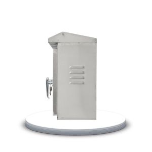 Dustproof Electrical Wall Mounted SS304 IP65 Metal Junction Box