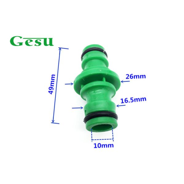 Corrosion Resistant Plastic Garden Hose Connectors For Horticulture Irrigation