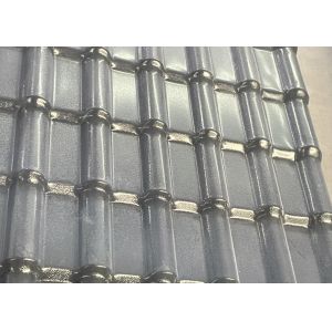 Corrosion Resistance Synthetic Resin Roof Tile Color Lasting 219mm Pitch