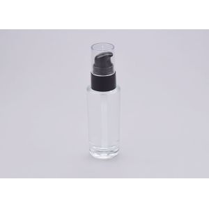 18mm 30ml Cylinderical Empty Glass Foundation Bottle Highly Sealed