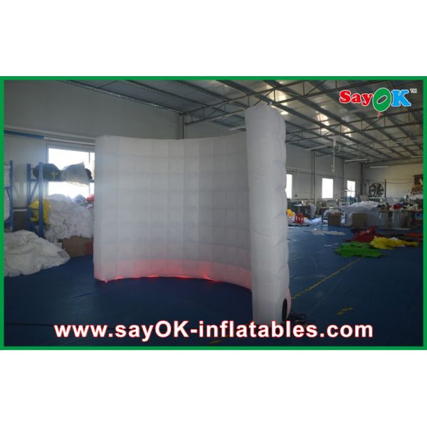 Inflatable Photo Booth Rental Family Use Long Inflatable LED Environment Concerned Club Use