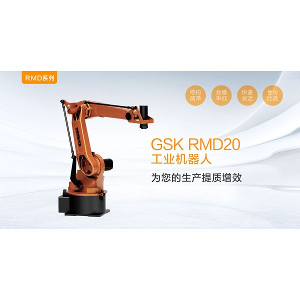 Quality GSK RMD20 6 Axis Industrial  Robot Teach Pendant Cables Palletizing Robot wholesale