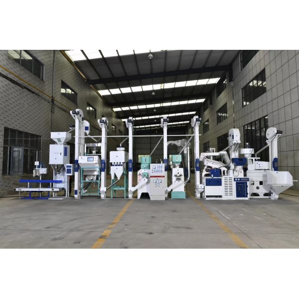 Quality 380V 3phase 25td Combined Complete Rice Milling Machine 1500kg/H wholesale
