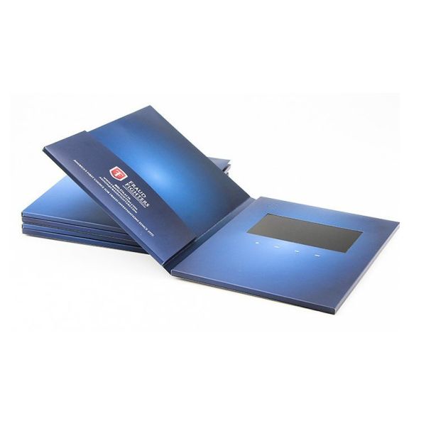 Quality 7 inch TFT screen promotional LCD Video Brochure Card , lcd brochureswith USB port wholesale