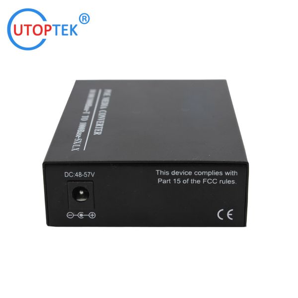 Quality 10/100/1000M POE 30W media converter MM dual SC 850nm 550m with DC52V power for CCTV poe IP Camera using wholesale