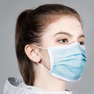 Cheap Adult Disposable Surgical Face Mask Ear Loop / Tie On Style Comfortable To Wear for sale