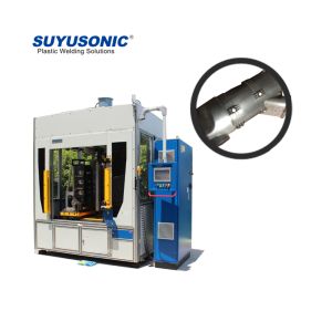 Cheap Horizontal Servo Hot Plate Welding Machine with 12-25 KVA Power and 55S/1PCS Production Beat for Precision Plastic Welding for sale