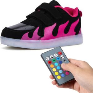 China USB Rechargeable Remote Control LED Shoes For Toddlers 11 Lighting Changing Modes on sale