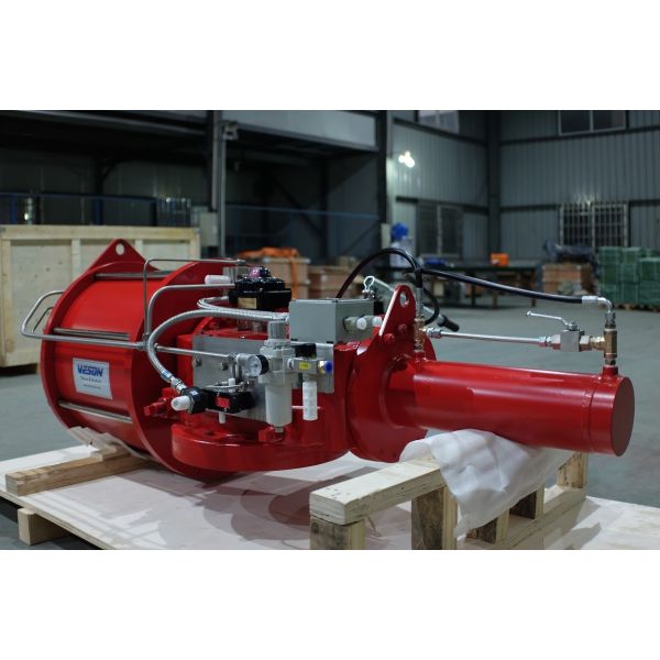 Quality Spring Return Scotch Yoke Type Pneumatic Actuator Nodular Cast Iron ISO9001:2015 Approved wholesale