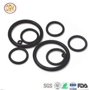 High Temperature Resistant Silicone Rubber O Ring 0 Degree Industrial Custom