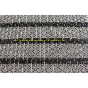 High Carbon Steel Crimped Woven Wire Mesh , Mining Screen Mesh