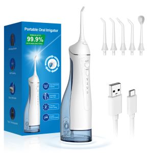 Dental Cordless Water Flosser Portable Oral Irrigator With Massage Function CE