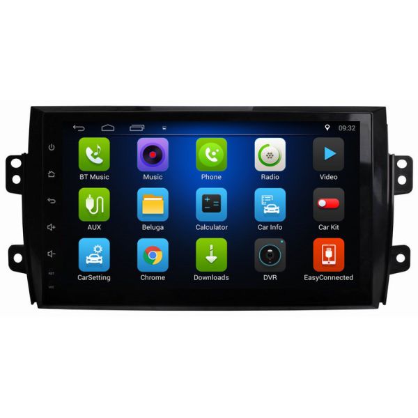 Ouchuangbo car radio gps navigation for Suzuki SX4 with BT USB SWC wifi music