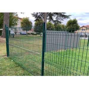 PE Coating V Mesh Security Fencing