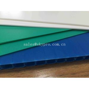 Waterproof Flute Plastic PP Hollow Sheets Printed Sign Polypropylene Protection