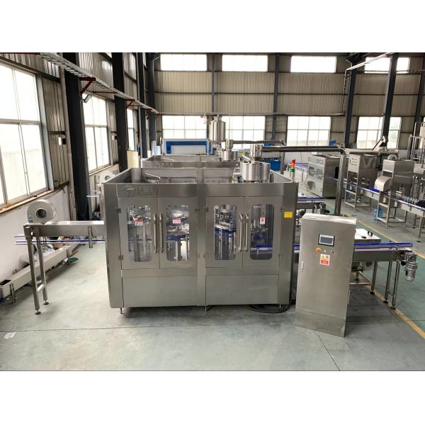 Full Automatic Carbonated Drink Filling Machine / Bottle Water Washing Filling