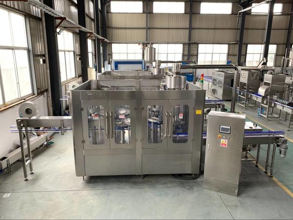 Quality Low Noise Fully Automatic Small Water Bottling Machine 3 IN 1 Beverage Making Machine wholesale
