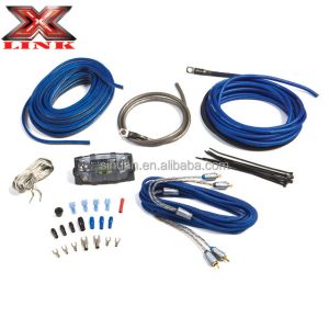 0 2 4 8 Gauge Sub Car Audio Amplifier Wiring Kit 1500 2500 3000 Watt with