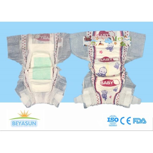 Overnight Disposable Baby Diaper with Super Soft Absorbency Size NB Custom Logos