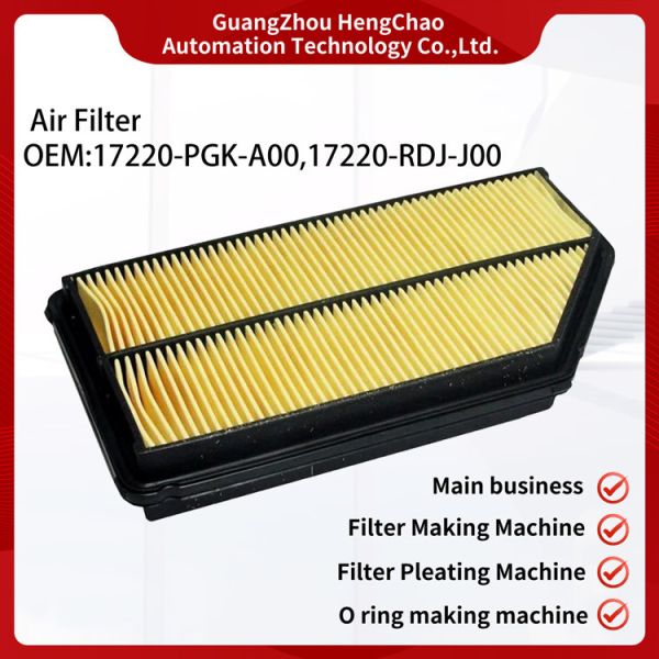 Rectangular Auto Air Filters OEM 17220-PGK-A00 17220-RDJ-J00 For Reliable
