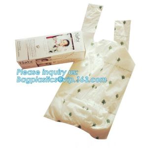 Biodegradable Compostable Scented High Quality HDPE Plastic Baby Nappy Sacks