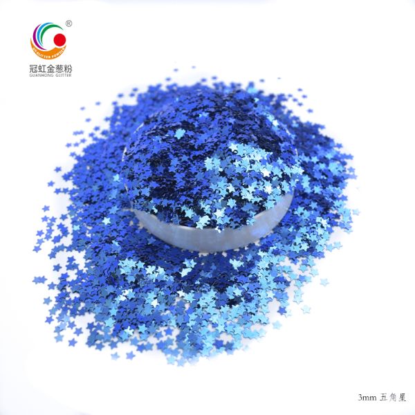 Nail Art Makeup Chunky Chameleon Glitter Star Powder Eye Safe Custom