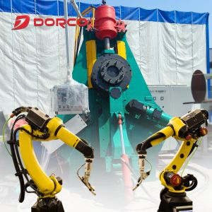 Automated Vertical Ring Rolling Machine with KUKA210 Robot 240pcs/h