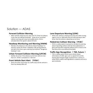 Waterproof Integrated ADAS DSM Driving Assistance System Fix Bracket Installatio