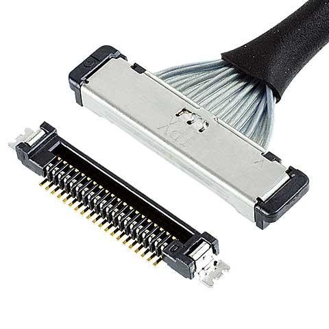 Quality 20373-R10T-06 Housing Assembly Micro Coax Connectors Cable wholesale