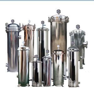 Dependable Stainless Steel Bag Filter Housing for 3000L/Hour Filtration Capacity