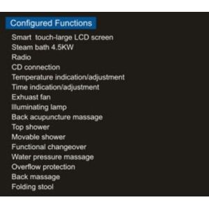 RZ-AT-G0908 STEAM ROOM