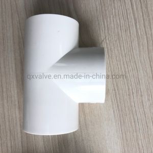 Round PVC Pipe Fitting Equal Tee for Water Supply Made by Professional