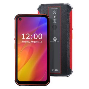 Shockproof 6050mAh Rugged Mobile Phones with MediaTek MT6762D Processor